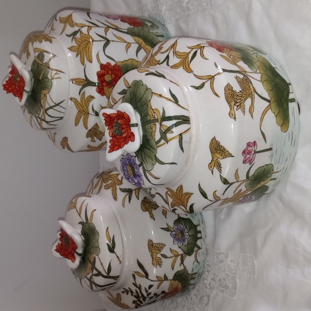 China Canister set of three.